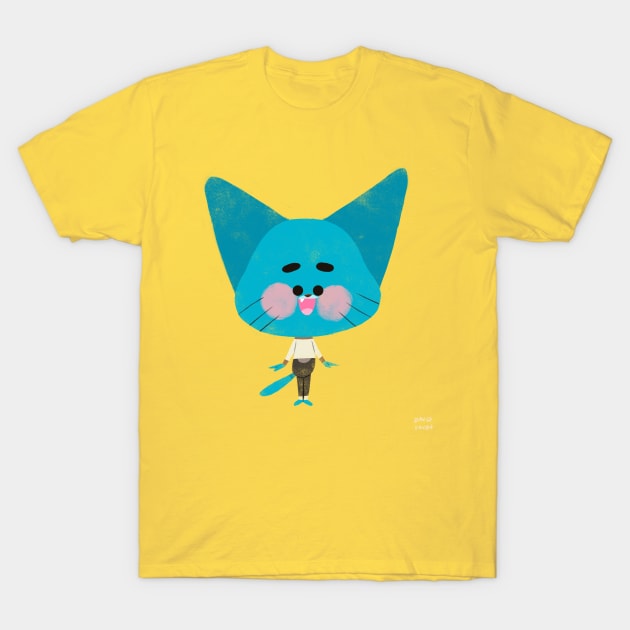 Gumball T-Shirt by davidpavon